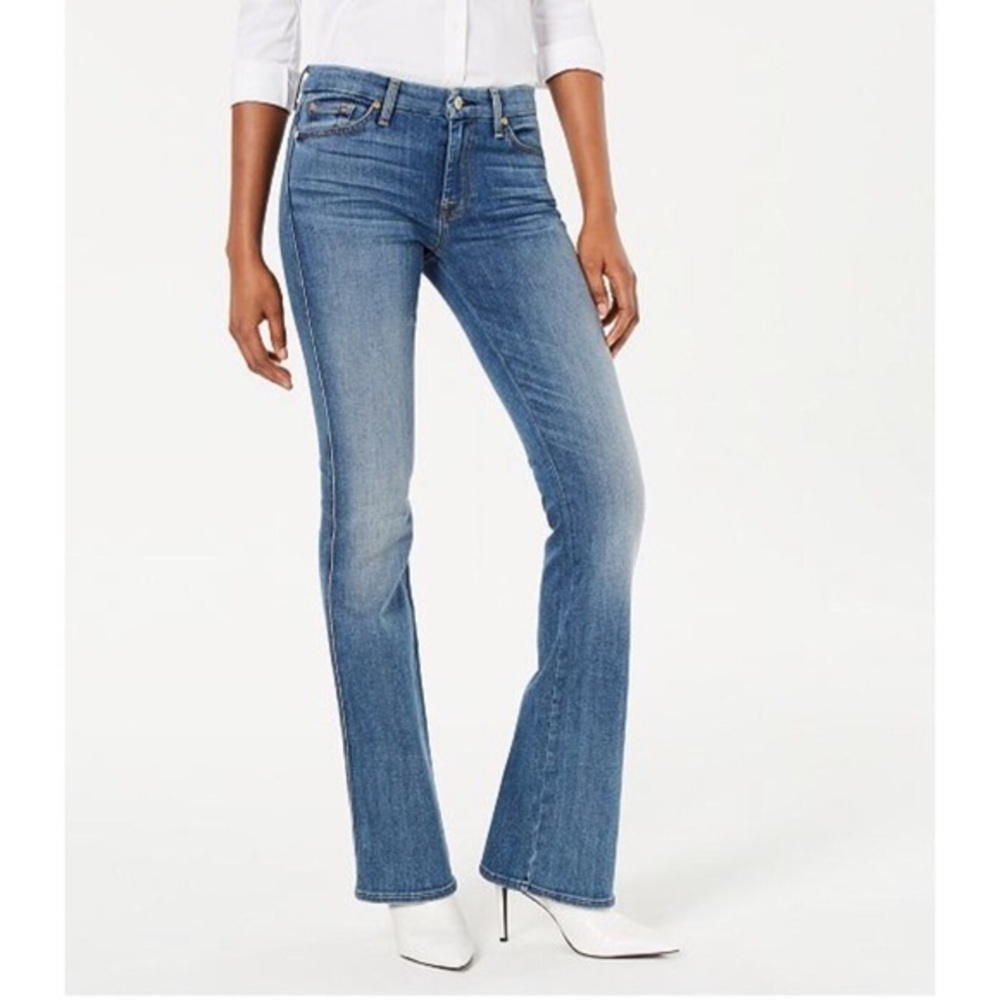 7 for all mankind boot cut jeans